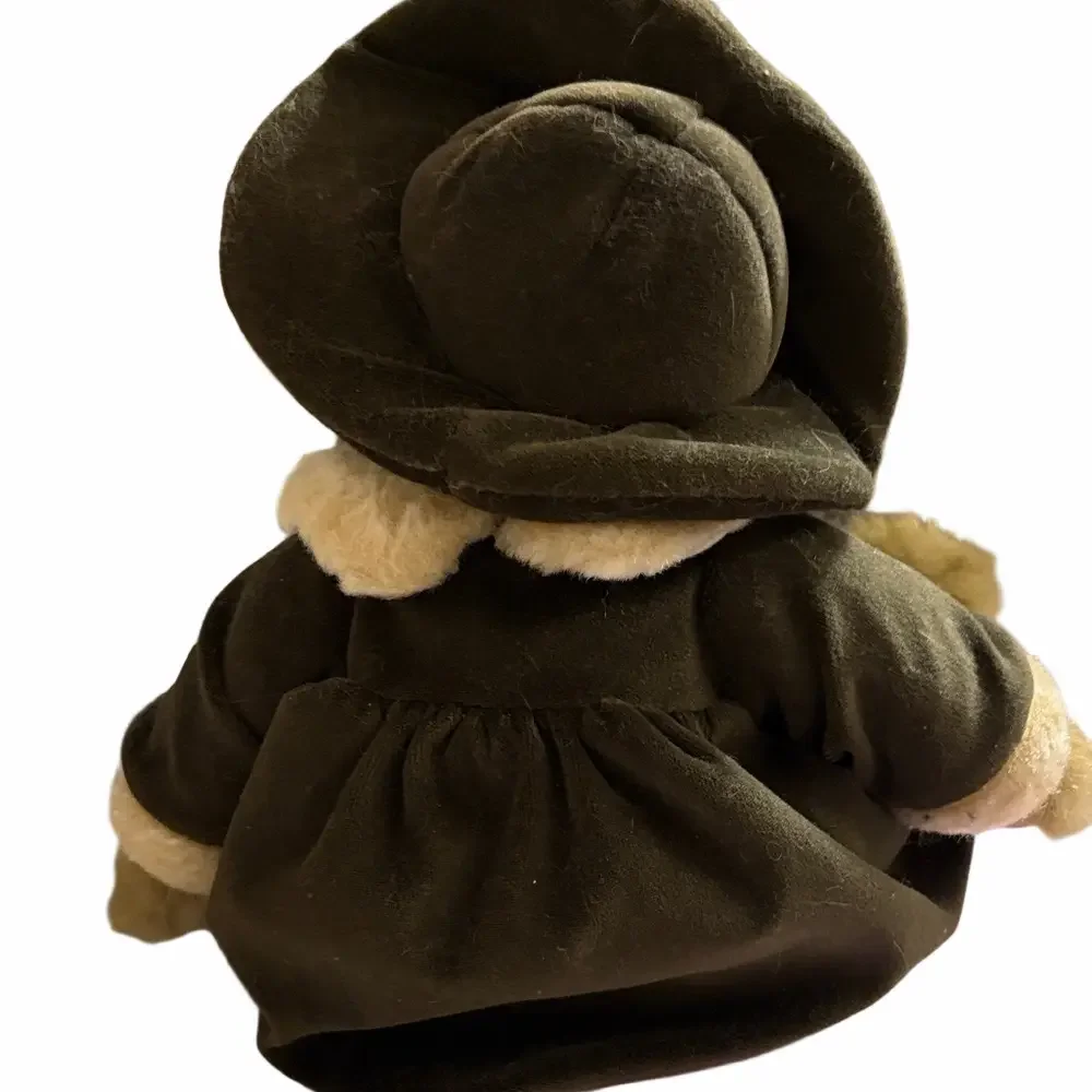 Plush Teddy Bear with Hat - Tri-Russ Int’l Harvest Moon -Adult owned. 12 inch